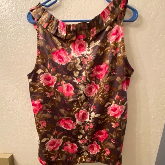 Anne Taylor Loft Floral Top - Picture 2 of 3